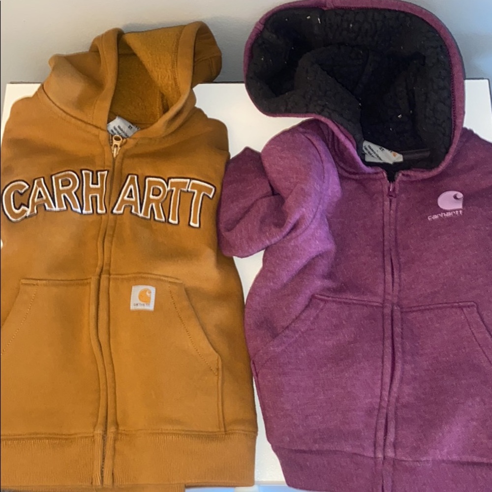 Girl/boy carhartt jackets